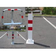 Sklopné parkovací sloupky, zábrany (8)