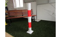 Ochranný sloupek červenobílý