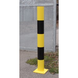 Ochranný sloupek žlutočerný