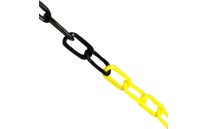 Plastový řetěz, žlutočerný Plastový řetěz, žlutočerný
