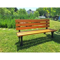 Litinová lavička Castel