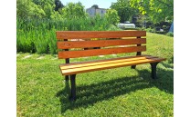 Litinová lavička Castel