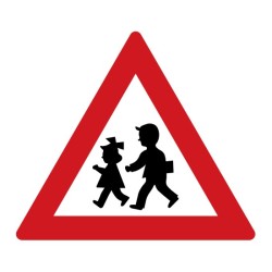 Dopravní značka A12b - Děti