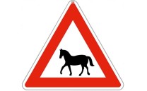 Dopravní značka A13 - Koně