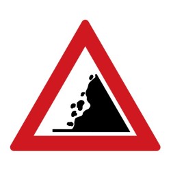 Dopravní značka A18 - Padající kamení