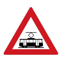 Dopravní značka A25 - Tramvaj