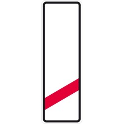 Dopravní značka A31c - Návěstní deska (80 m)