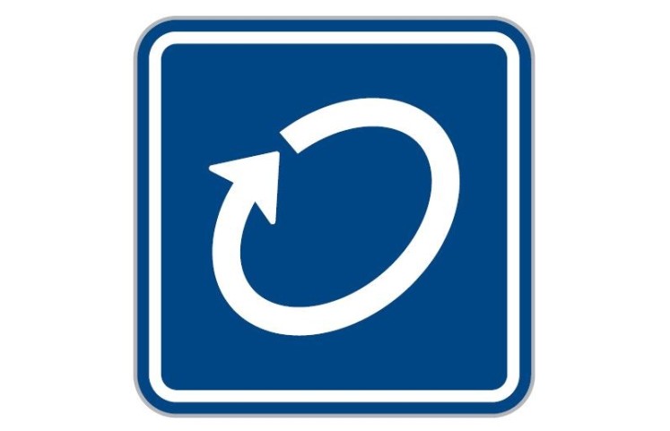 Dopravní značka IP1 - Okruh