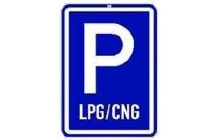 Dopravní značka IP11 - Parkoviště LPG/CNG