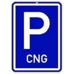 Dopravní značka IP11 - Parkoviště CNG