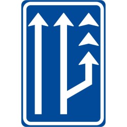 Dopravní značka IP18c - Jízdní pruh pro pomalá vozidla