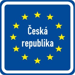 Dopravní značka IP30 - Státní hranice