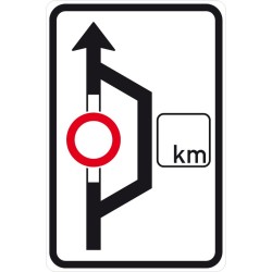 Dopravní značka IS11a - Návěst před objížďkou