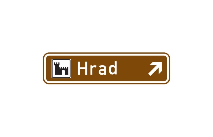 Dopravní značka IS24a - Kulturní nebo turistický cíl