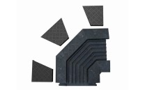 Kabelový most rohový s víkem Kabelový most rohový s víkem