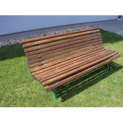 Lavička Baroko, litinová