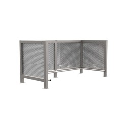 Ohrazení pro odpadové kontejnery Duo