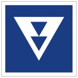 Plavební znak E5.10 - Místo vyhrazené pro stání plavidel