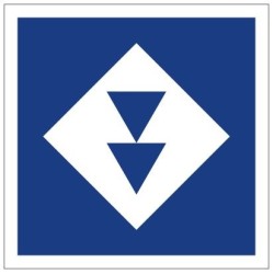 Plavební znak E5.14 - Místo vyhrazené pro stání všech plavidel