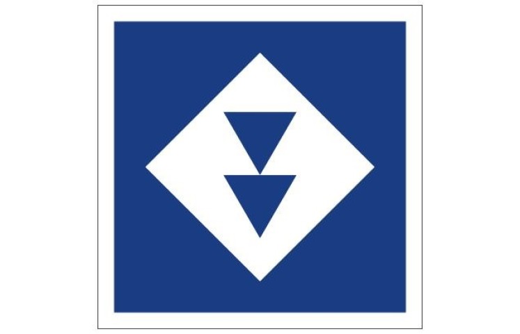 Plavební znak E5.14 - Místo vyhrazené pro stání všech plavidel Plavební znak E5.14 - Místo vyhrazené pro stání všech plavidel