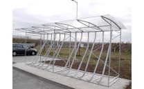 Přístřešek pro kola, 12 míst Přístřešek pro kola, 12 míst