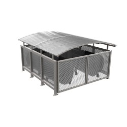 Přístřešek pro odpadové kontejnery Quattro