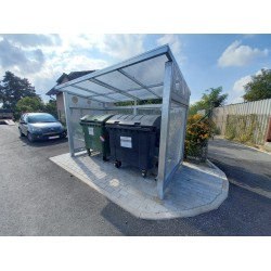 Přístřešek pro odpadové kontejnery Duo