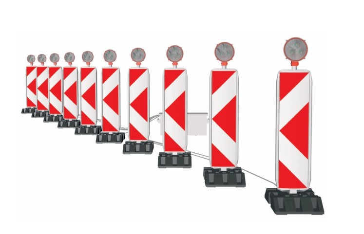 Souprava 10 výstražných světel Souprava 10 výstražných světel