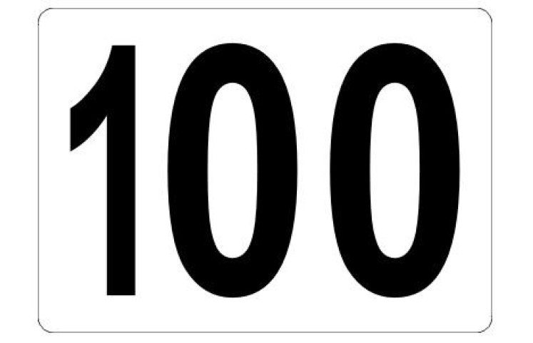 Železniční značka - Rychlostník N