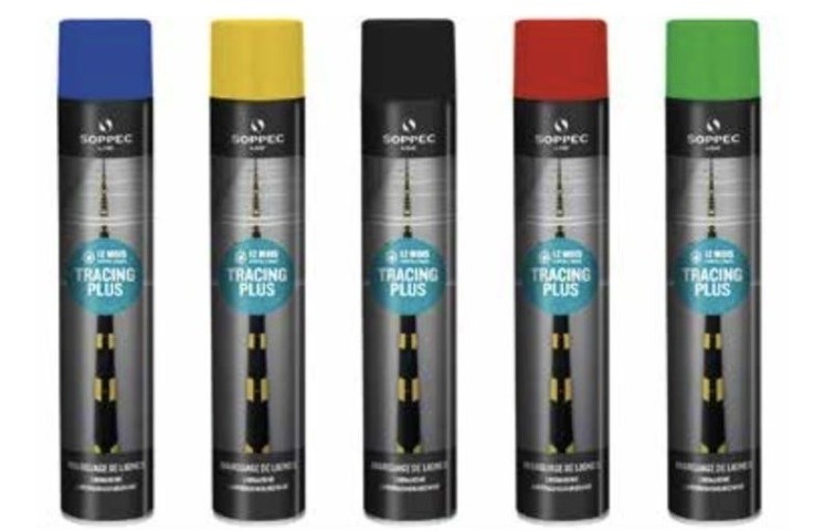 Značkovací sprej Soppec TRACING PLUS - Červená, 750ml Značkovací sprej Soppec TRACING PLUS - Červená, 750ml