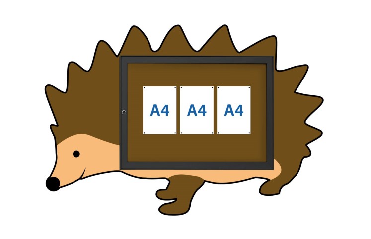 Informační vitrína Ježek