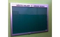 Informační Vitrína Standard Oboustranná Výklopná