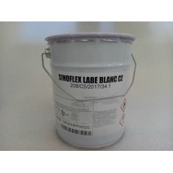 SINOFLEX LABE - Plastová barva pro vodorovné značení, 6kg, bílá