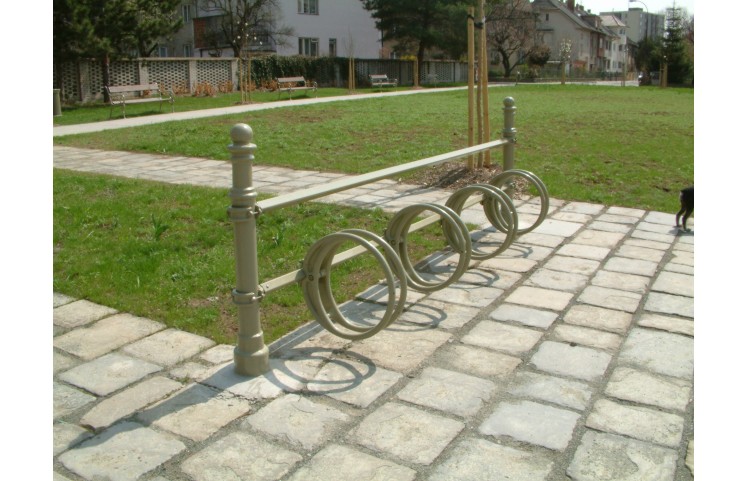 Stojan na kola s kruhy Stojan na kola s kruhy